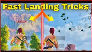 Bgmi fast landing kaise kare | how to land fast in bgmi 3.1 |