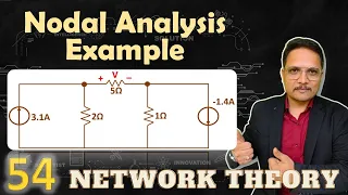 1 Nodal Analysis Example #NodalAnalysis #NetworkTheory