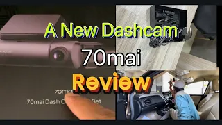 New Dashcam | 70 Mai Dual Channel | Unboxing | Installation | Review #dashcam #roadsafety #70maiA200