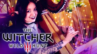 The Witcher 3: Wild Hunt - "The Wolven Storm / Priscilla's Song" (Harp Cover)