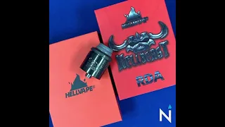 HellVape HellBeast BF Squonk 24mm RDA Unboxed