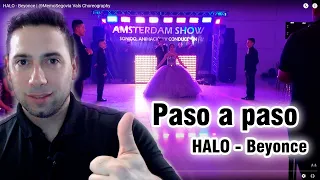 HALO - Beyonce | @MemoSegovia Vals Paso a paso