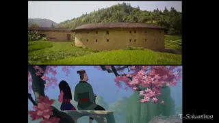 Mulan 2020 VS Mulan Cartoon 1998 - Disney