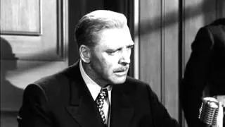 Ernst Janning, El juicio de Nuremberg (1961, Stanley Kramer)