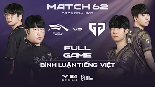 HLE vs GEN | Full Game 1, 2 | Bình Luận Tiếng Việt | LCK Mùa Xuân 2024