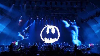 The Batman Theme, Danny Elfman, Hollywood Bowl, 10-28-22, Conducted by Steve Bartek, in the pit, 4K