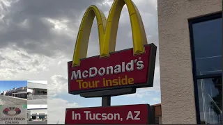 I Visit an Old McDonald's in Tucson (the inside got remodel)