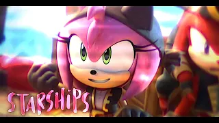 Black Rose edit | Amy rose | Sonic Prime | Starships