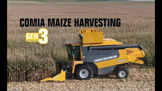 Sampo Rosenlew Comia Maize Harvesting