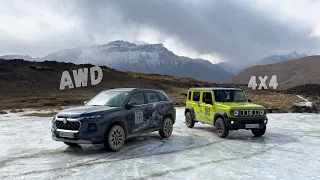 AWD vs 4x4 Comparison | Ft. Jimny and Grand Vitara | Gagan Choudhary