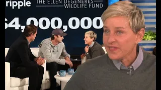 Ellen DeGeneres left speechless after Ashton Kutcher surprises her - 247 News