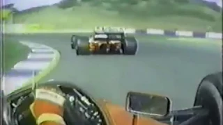 Ayrton Senna Vs. Alain Prost | 1990 Spanish GP | Pit stop battle | On board