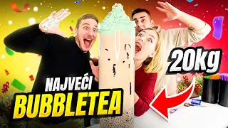 NAPRAVILI SMO NAJVEĆI NOVOGODIŠNJI BUBBLE TEA *15/31*