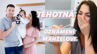 Jsem těhotná! Dělám si test a oznámení manželovi