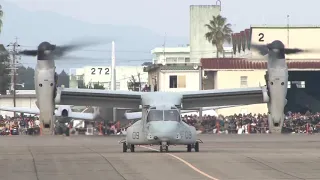 MV 22B Osprey Engine Start Take off