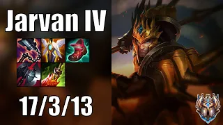 Jarvan IV vs Nidalee JUNGLE - Patch 13.5 euw1 CHALLENGER