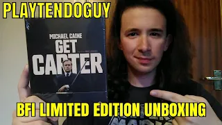 GET CARTER BFI 4K RESTORATION LIMITED EDITION BLU-RAY UNBOXING