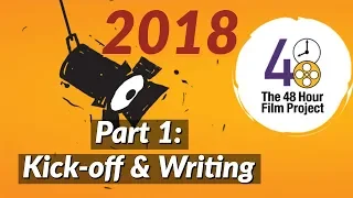2018 48 Hour Film Project Part 1: Kick-off & Writing
