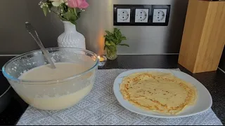 The SECRET to perfect French pancakes is to mix all the ingredients correctly!