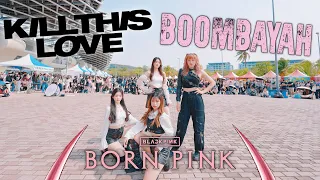 [KPOP IN PUBLIC｜ONE TAKE] BLACKPINK - 'Kill This Love' &  'BOOMBAYAH' at BORN PINK in 📍Kaohsiung