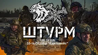 ШТУРМ ВОРОЖИХ ПОЗИЦІЙ 2024  108-ий ОГШБ х ЕДЕЛЬВЕЙС