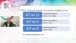 Значение морфологической диагностики опухолей желудочно-кишечного тракта. Взгляд клинициста