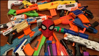 Reloading all my Nerf Guns Compilation --300k Sub Special