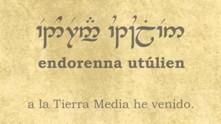 La Canción de Aragorn (subs. quenya y español)