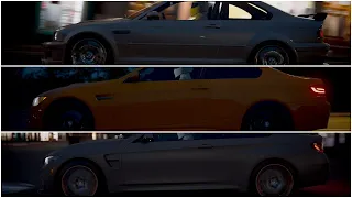 FH4 - M3-GTR vs. M3 GTS vs. M4 GTS - Edinburgh Stockbridge - Rivals