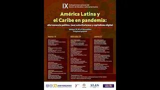 IX Coloquio del Centro de Estudios Latinoamericanos: América Latina y el Caribe en pandemia