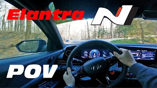 2023 Hyundai Elantra N POV