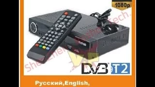 Обзор приставки DVB-T2 aliexpress / Обзор ТВ цифровой приставки