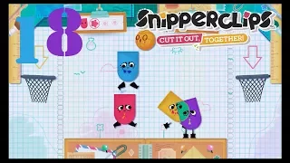 Snipperclips: Cut It Out, Together! - Episode 18 (4-Player)