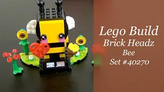 LEGO Build - Brick Headz Bee - Set #40270