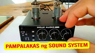 Testing Douk Audio P6 MINI HiFi Vacuum Tube Preamp Bluetooth Stereo Audio Pre-amplifier Tone Control
