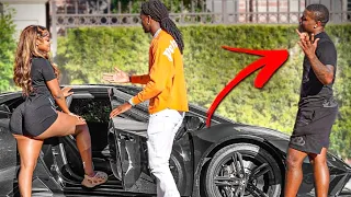 GOLD DIGGER DUMPS HER BOYFRIEND ON THE SPOT!!