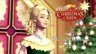 Barbie in a christmas carol We wish you a merry christmas one line multilanguage