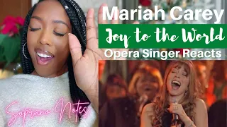 Opera Singer Reacts to Mariah Carey Joy to the World | Performance Analysis |