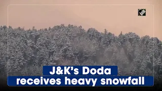 J&K’s Doda receives heavy snowfall