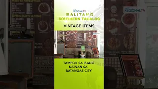 Vintage items, naka-display sa isang kainan sa Batangas City #shorts | Balitang Southern Tagalog