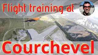 Courchevel - flight training with VL3 Evolution at one of the most dangerous airports in the world