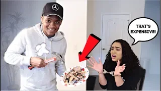 DESTROYING MY GIRLFRIEND'S MAKEUP! *REVENGE*