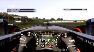 F1 Hungarian Grand Prix Hot Lap Red Bull (1:16:010)  No Assist