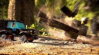 LEGO Cars & Planes crashes slow motion 1000fps