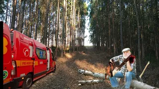 A Lenda do Lenhador Fantasma!😱 Veja quanta coisa o "Neguinho" achou!