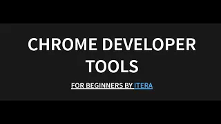 Chrome Developer Tools для всіх і кожного
