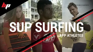 SUP surfing at its best