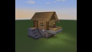 HOW TO MAKE AN EASY HOUSE FOR SURVIVAL MODE - MINECRAFT #6