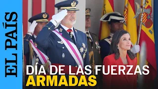 ESPAÑA | Los Reyes presiden en Oviedo el desfile del Día de las Fuerzas Armadas | EL PAÍS