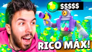 gasto MUCHAS Gemas para MAXEAR a RICO | Brawl Stars